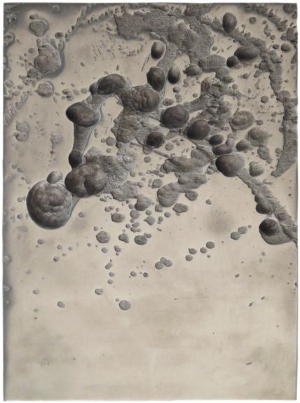 "Untitled" (aluminum) 2012 Wolfgang Flad, Aluminium, aluminum, relief, artwork, wallpiece