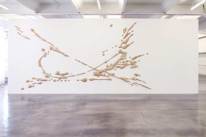 "Lemniskate" (positive mural relief) 2014 Wolfgang Flad