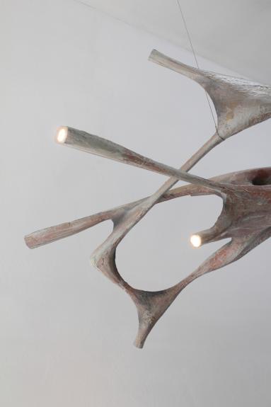detail "light object" 2014 Wolfgang Flad, light object, art in building
