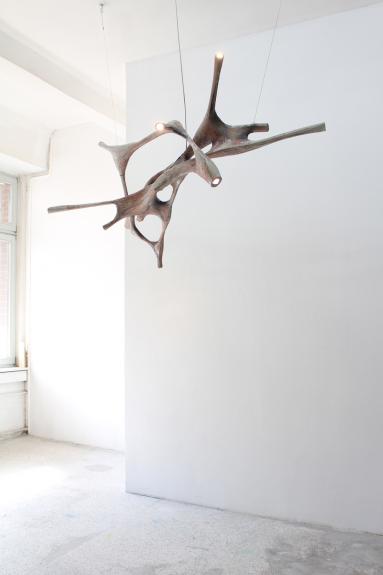 "light object" 2014 Wolfgang Flad, light object, art in building