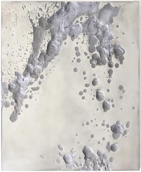 "Untitled" (aluminum) 2016 Wolfgang Flad, Aluminium, aluminum, relief, artwork, wallpiece