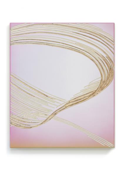 "UNTITLED fade broom OK" 2018 Wolfgang Flad, Relief, artwork, wallsculpture, wood, Holz, Kunst, broom, Pinsel