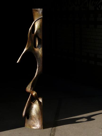Wolfgang Flad, bronze, bronce, Skulptur, sculpture
