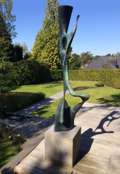 Wolfgang Flad, bronze, bronce, Skulptur, sculpture, Neusilber, nickel silver