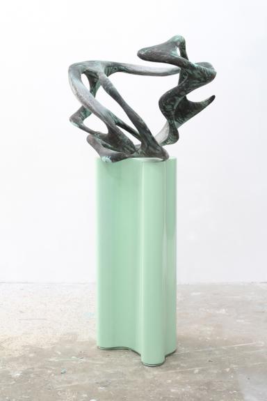 Wolfgang Flad, Skulptur, sculpture, aluminum, copper