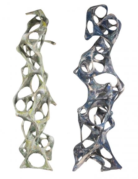"Canicula" & "Celaeno" 2009 Wolfgang Flad, Skulptur, sculpture