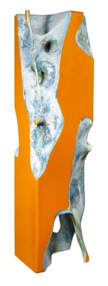 "Locker" 2010 Wolfgang Flad, Skulptur, sculpture