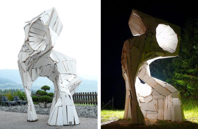 Wolfgang Flad, art-lodge, Skulptur, sculpture